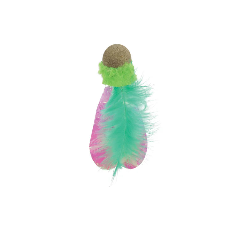M-Pets CHARMY Catnip Cat Toy - FIREFLY Green