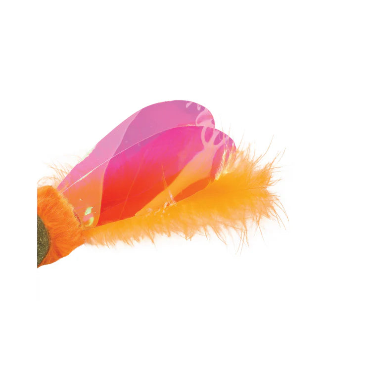 M-Pets CHARMY Catnip Cat Toy - FIREFLY Orange