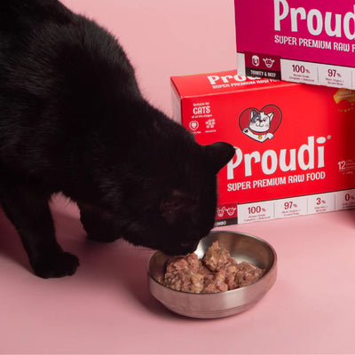 Proudi Cat Raw Food - Red Combo 1.08Kg