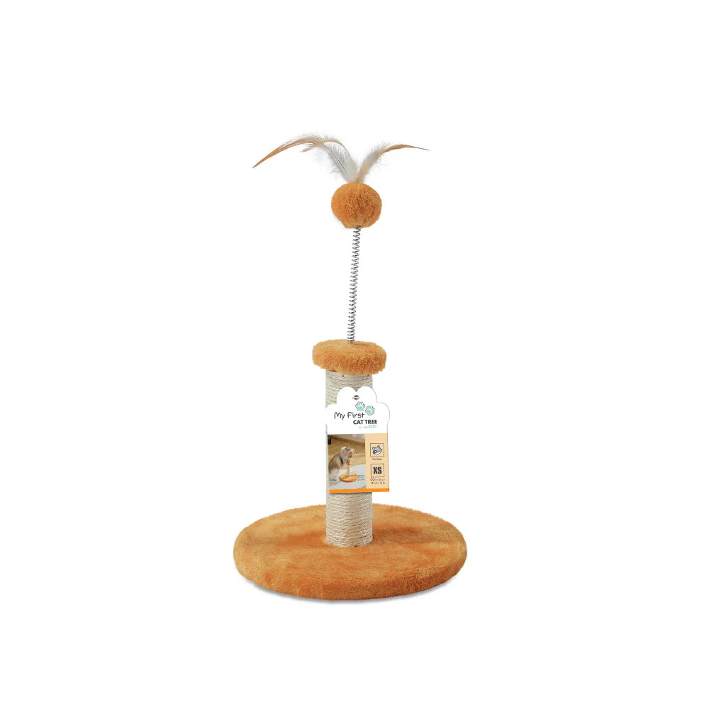 M-Pets MY FIRST CAT TREE Feather - Orange