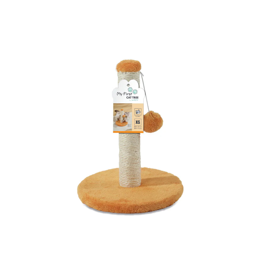 M-Pets MY FIRST CAT TREE Pompom - Orange