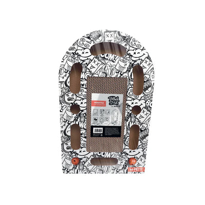 M-Pets URBANSTYLE Freestyle Cat Scratcher - Black & White