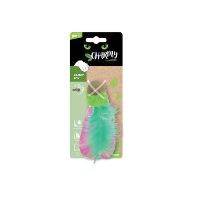 M-Pets CHARMY Catnip Cat Toy - FIREFLY Green