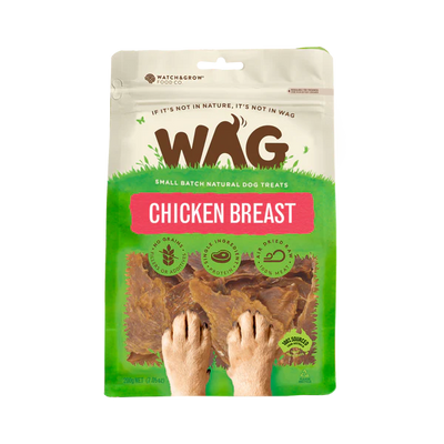 WAG Dog Treats Chicken Breast 200g