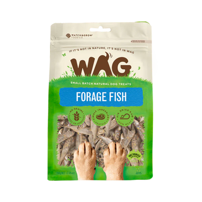 WAG Dog Treats Forage Fish 200g