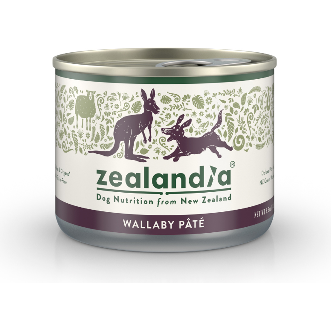 ZEALANDIA Wallaby Pate DOG Wet Food