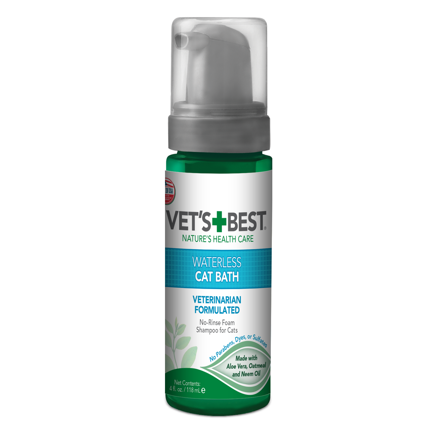 Vet’s Best Waterless Cat Bath Dry Shampoo 150ml