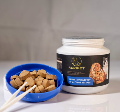 AUINPET BRAIN+EYE SUPPORT - DHA Chews For Pets