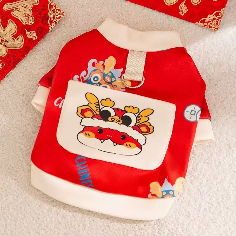 Chinese New Year Pet Cloth for Dogs and Cats