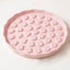 Ceramic Slow Feeder Pet Bowl - Paw Style