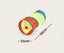 Rainbow Tunnel Cat Toy