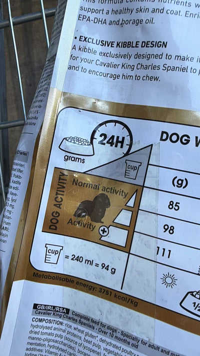 [Tiny Damage] ROYAL CANIN Cavalier King Charles Adult Dry Dog Food 7.5kg