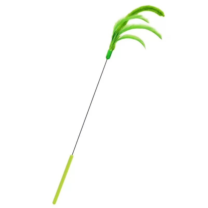 Cat Teaser Wand Toy - Grass Style