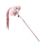 Cat Teaser Wand Toy - Colorful Plush Ball