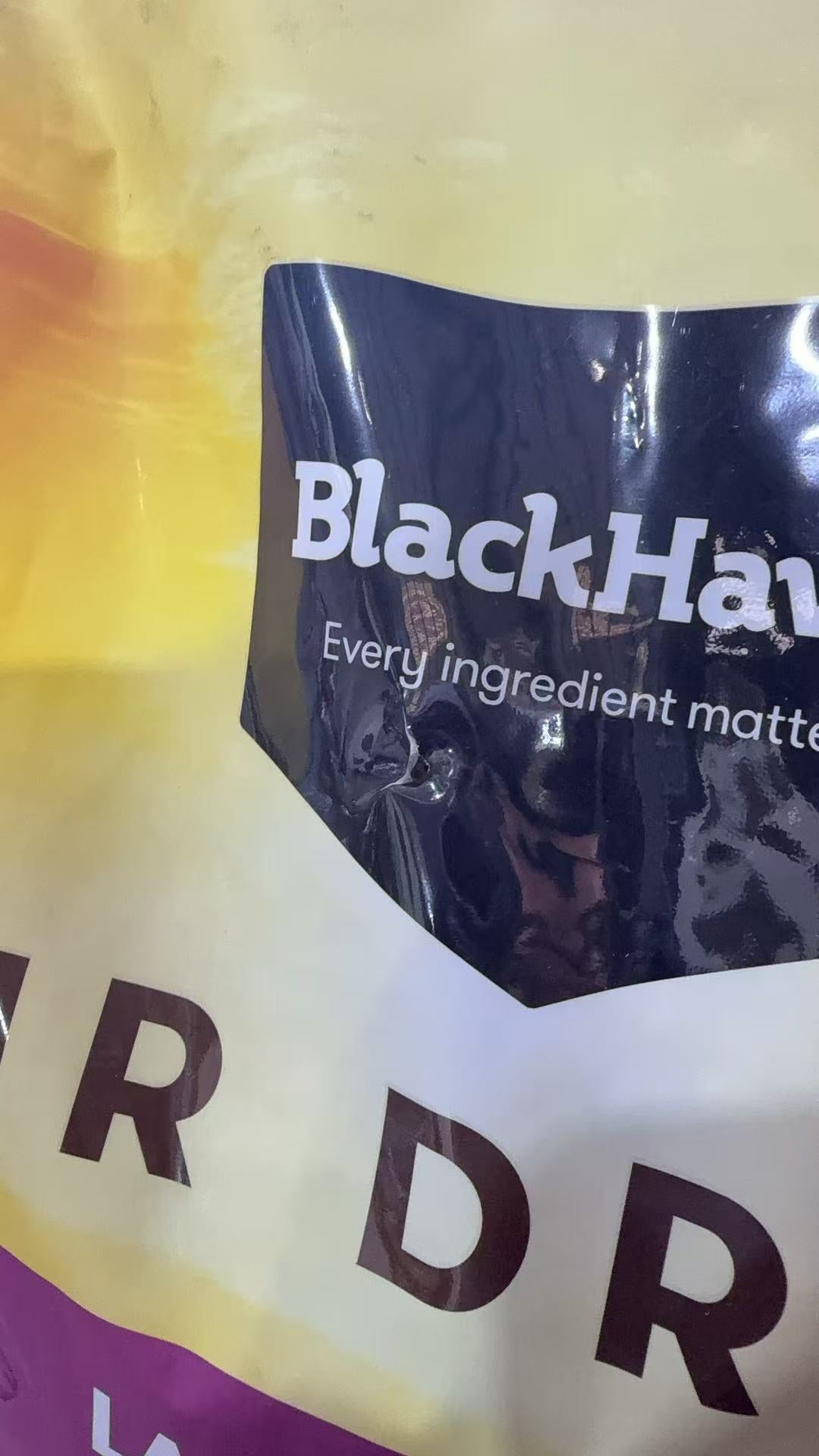 [Tiny Damage] Black Hawk Air Dried Adult Dog Food Lamb 2kg