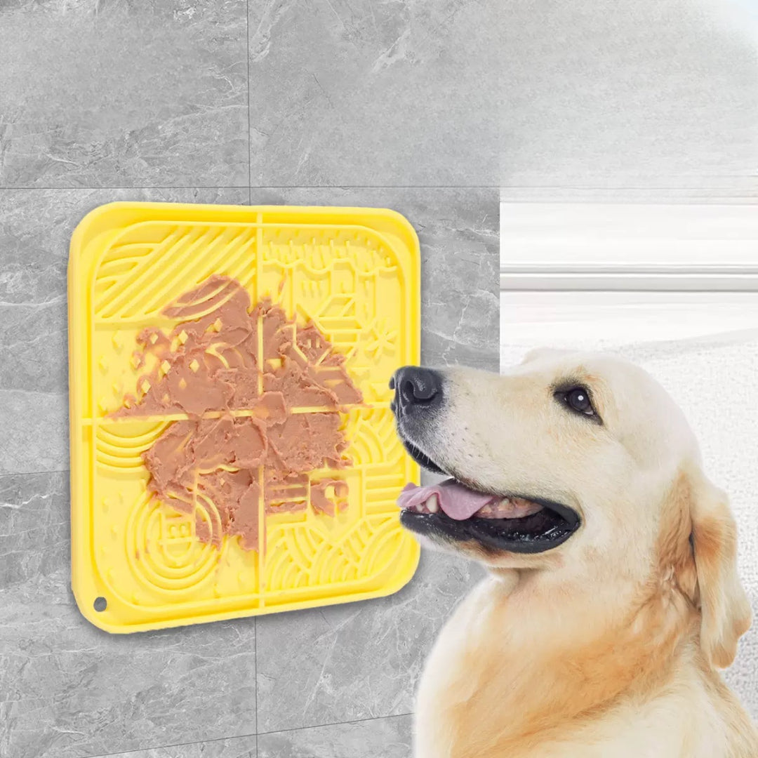 Square Slow Feeder Lick Mat