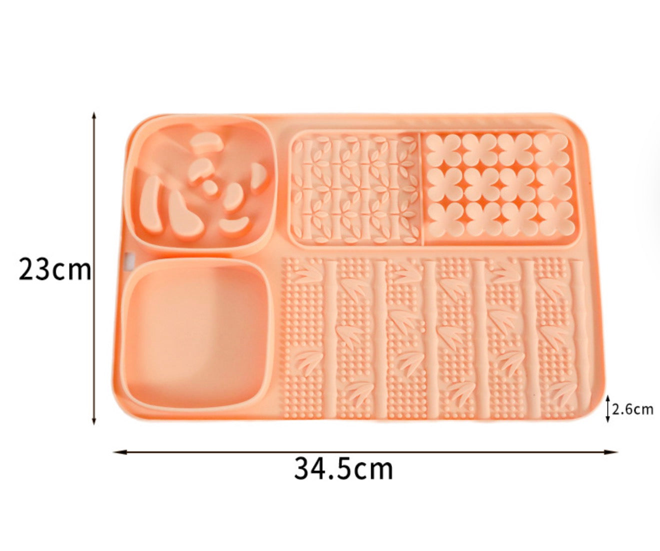Multifunctional Interactive Slow Feeder Lick Mat