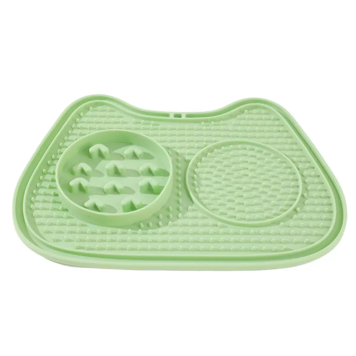Cat-Shaped Interactive Slow Feeder Lick Mat
