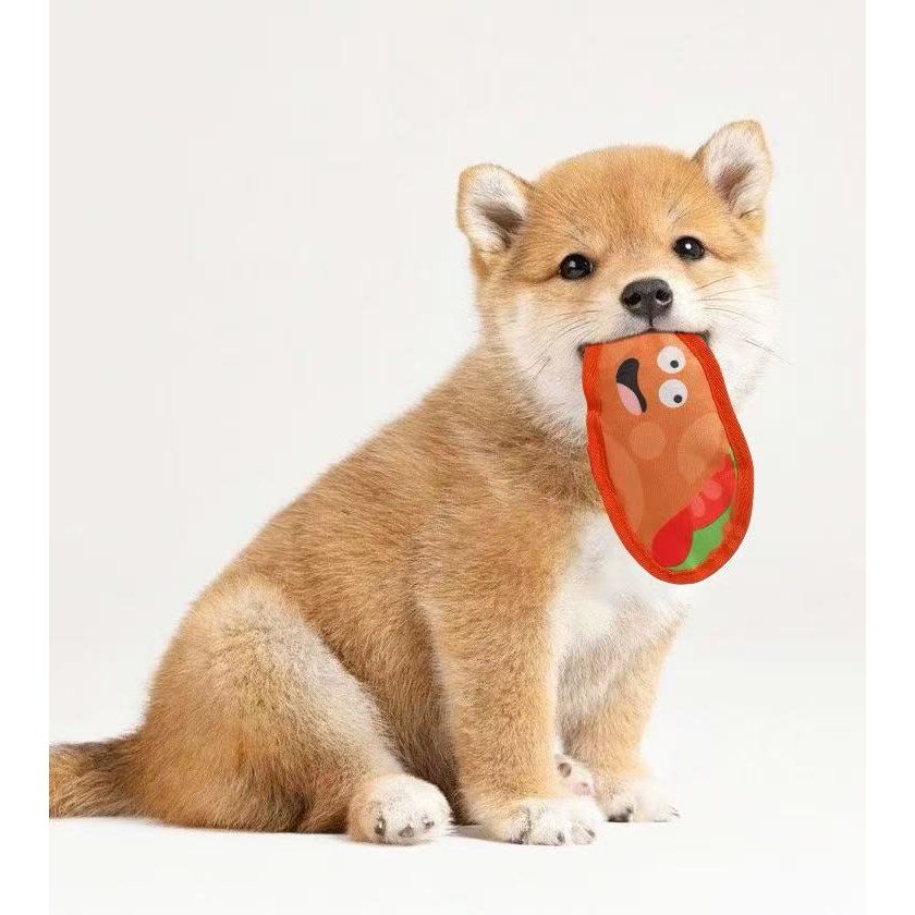 Dog Squeaky Toy - Grilled Sausage