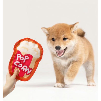 Dog Squeaky Toy - Popcorn