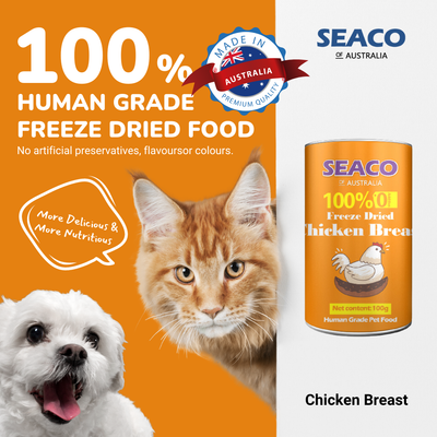 Seaco Freeze-Dried Chicken Breast 100g