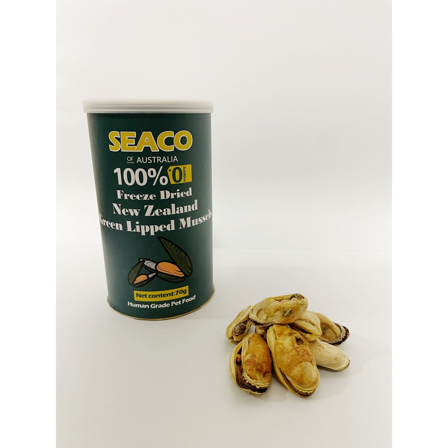 Seaco Freeze-Dried New Zealand Green-Lipped Mussel 70g