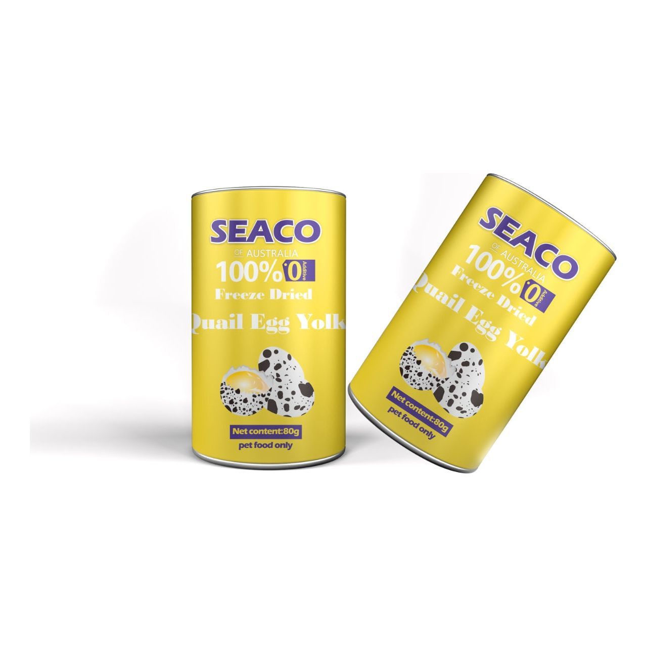 Seaco Freeze-Dried Quail Egg Yolk 80g