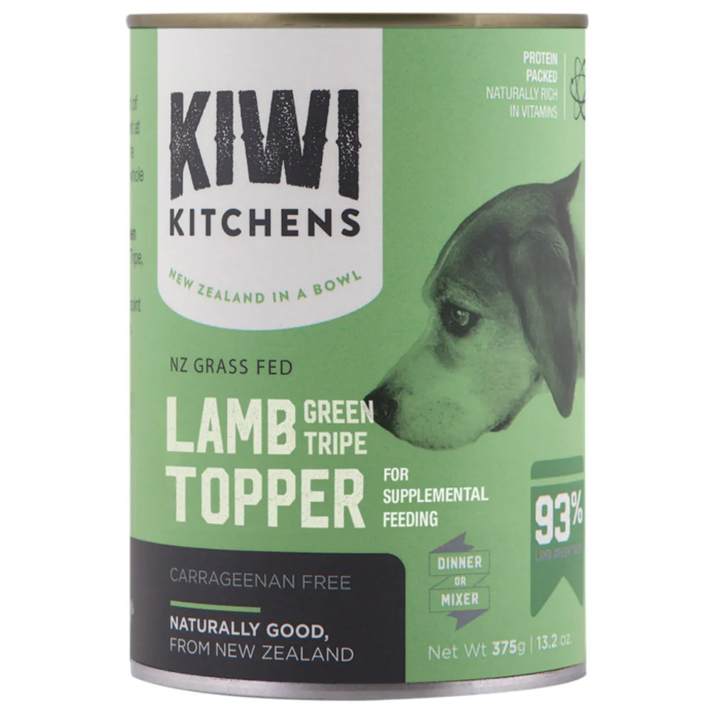 KIWI KITCHENS Adult Dog Wet Food Lamb Green Tripe Topper