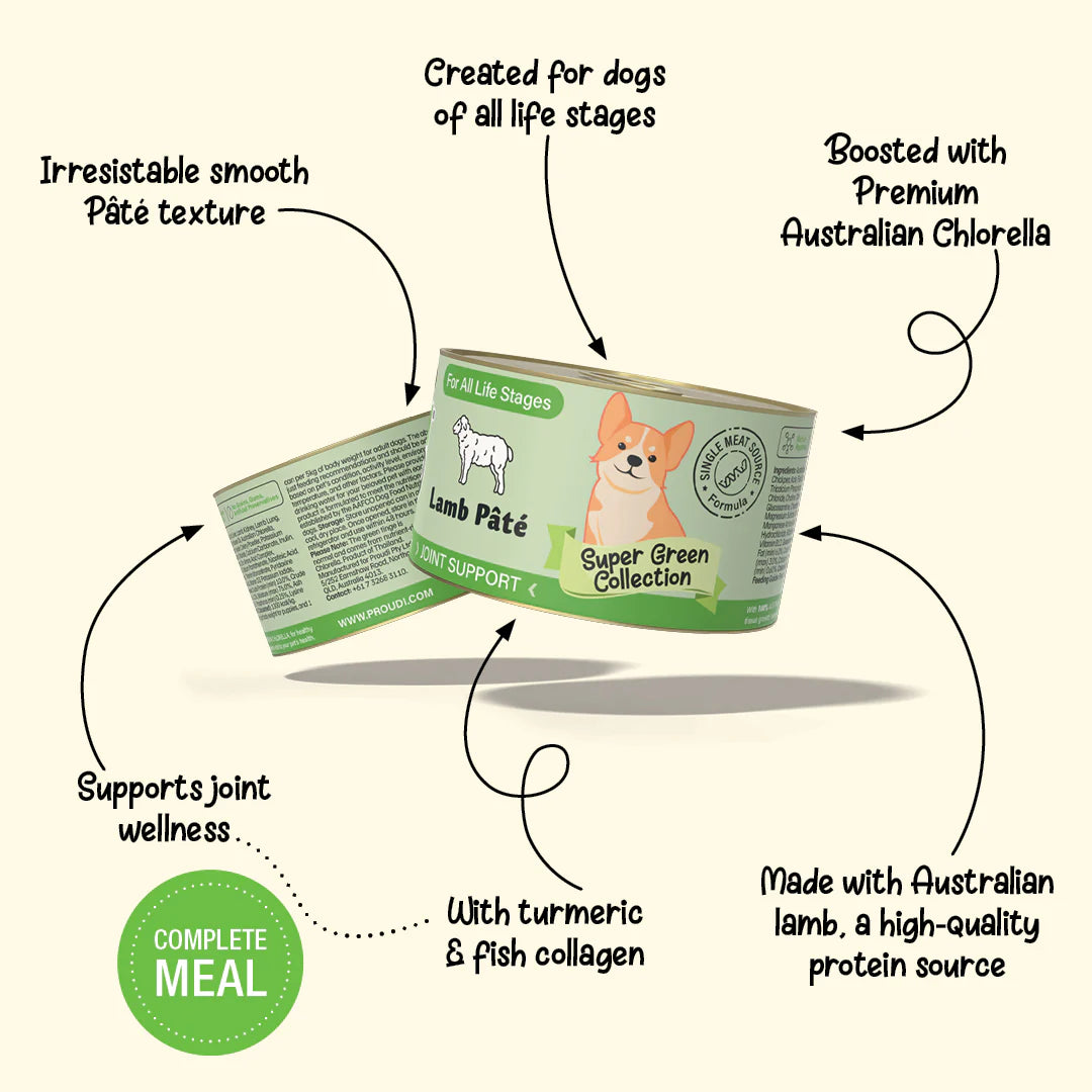 Yumguard Dog Wet Food - Joint Support Lamb Pate