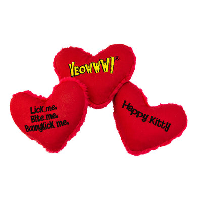Yeowww! Catnip Cat Toy Hearrrt Attack