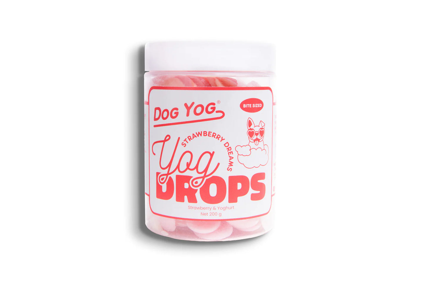 Dog Yog - Yog Drops - Strawberry Sundae 200g