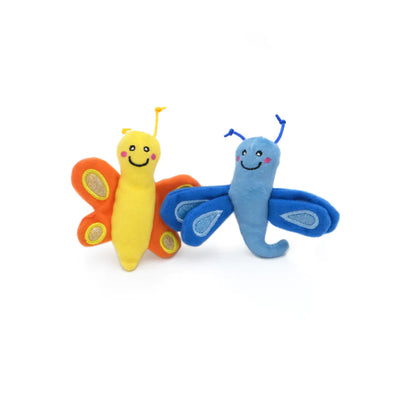 ZippyClaws® Cat Toy 2 Pack – Butterfly and Dragonfly