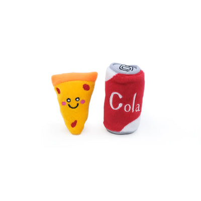 ZippyClaws® Cat Toy NomNomz® – PIZZA AND COLA