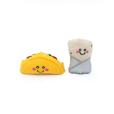 ZippyClaws® Cat Toy NomNomz® – Taco and Burrito