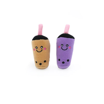 ZippyClaws® Cat Toy NomNomz® – Milk Tea and Taro