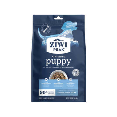 Ziwi Peak Air Dried Puppy Food Chicken & Lamb 400g