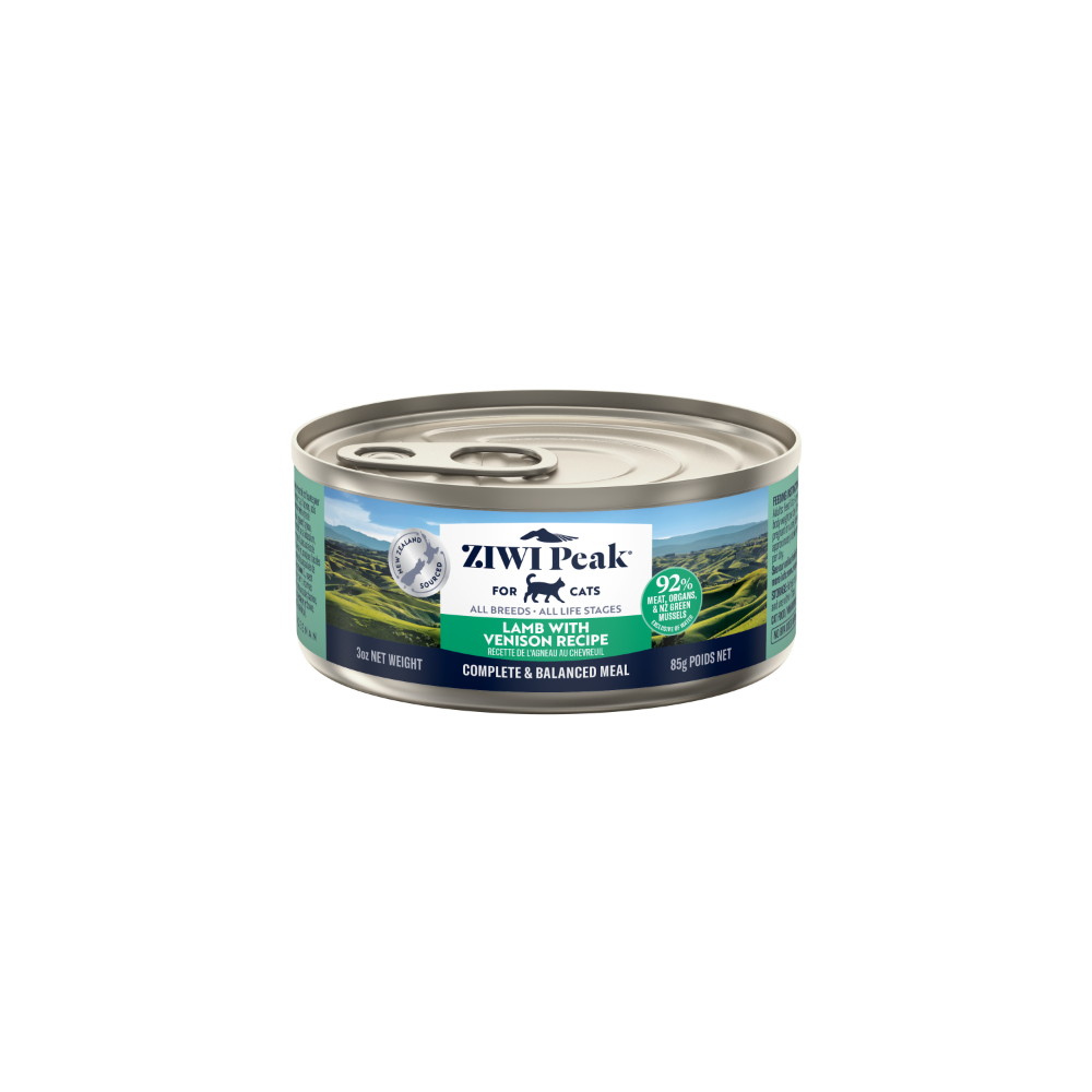 ZIWI Peak Cat Wet Food Cans Lamb with Venison Recipe