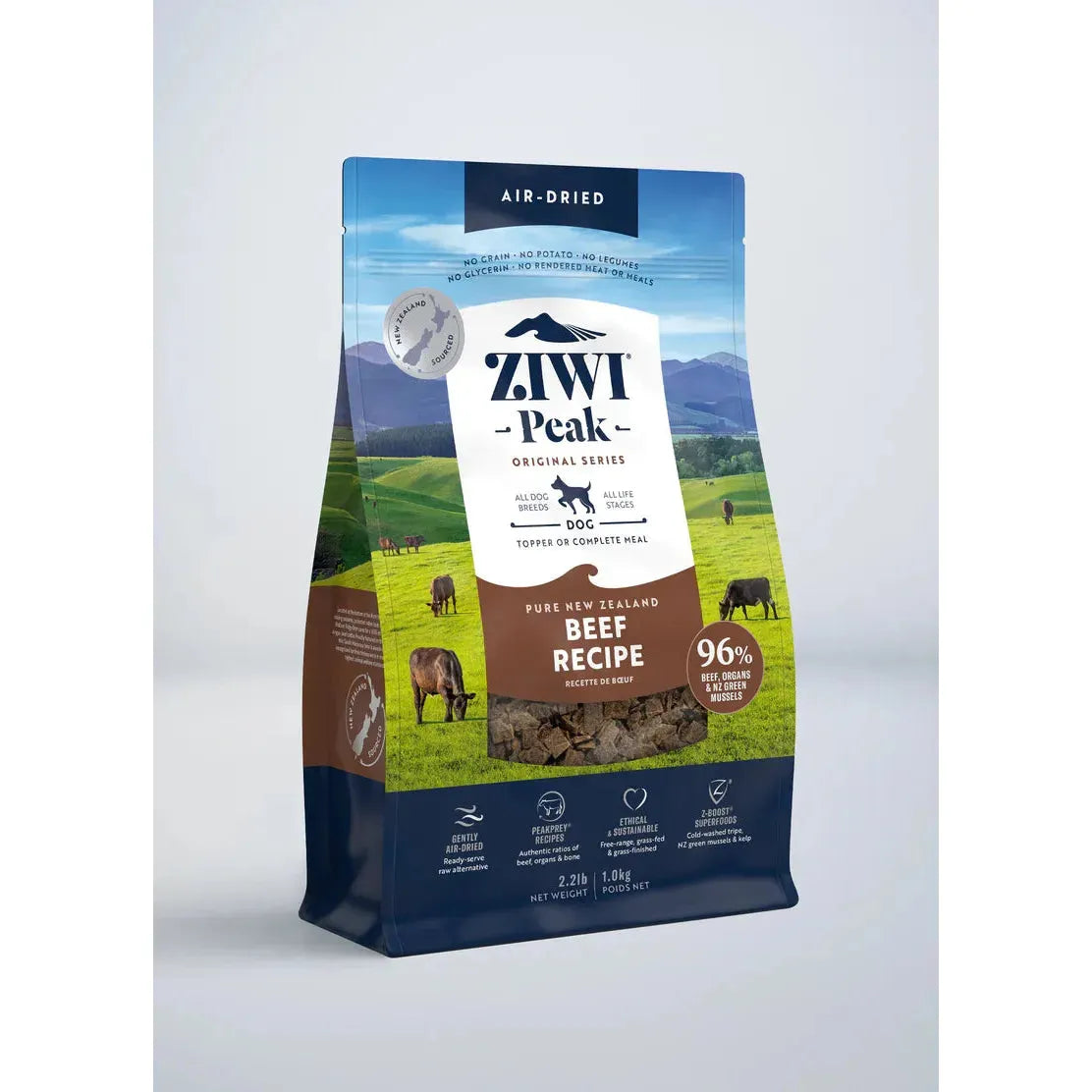 ZIWI Peak Dog Food Air Dried Beef Recipe