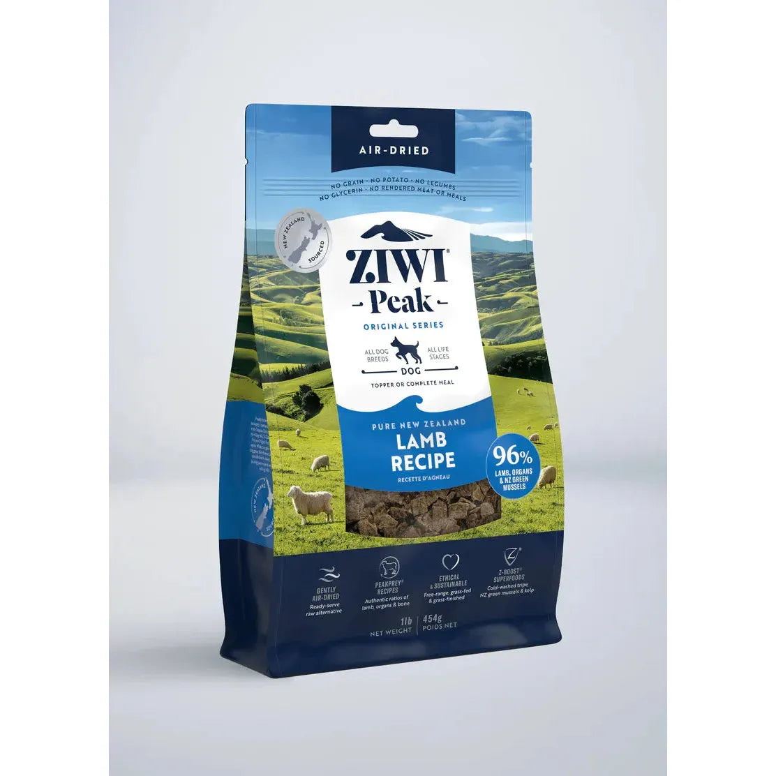 ZIWI Peak Dog Food Air Dried Lamb Recipe