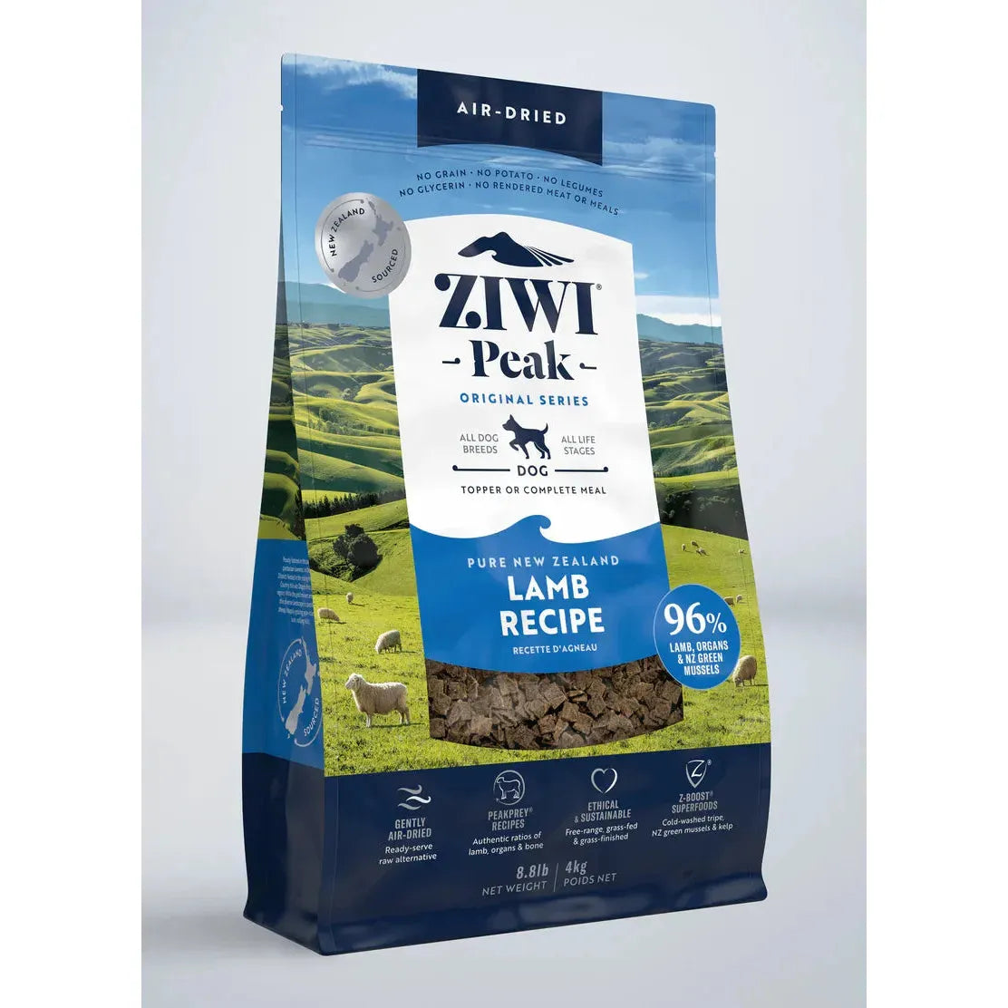 ZIWI Peak Dog Food Air Dried Lamb Recipe