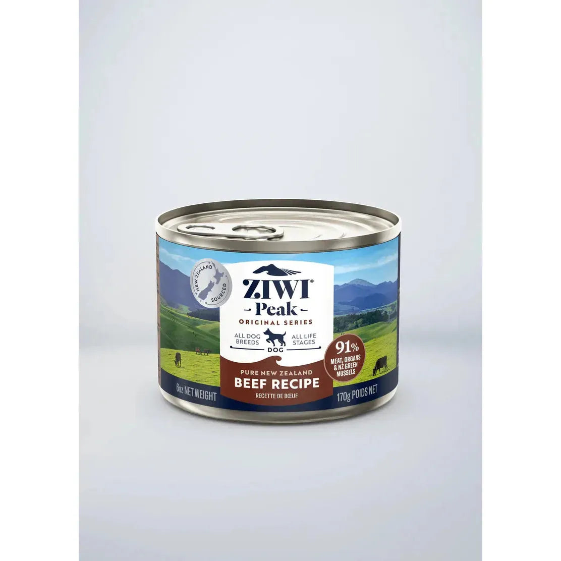 ZIWI Peak Dog Wet Food Cans Beef Recipe