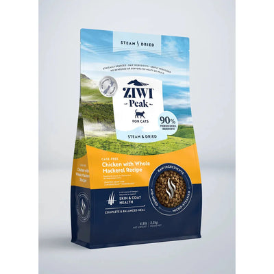 ZIWI Peak Cat Food Steam & Dried Chicken with Whole Mackerel Recipe