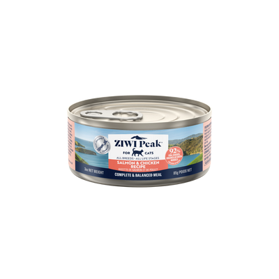 ZIWI Peak Cat Wet Food Cans Salmon and Chicken Recipe