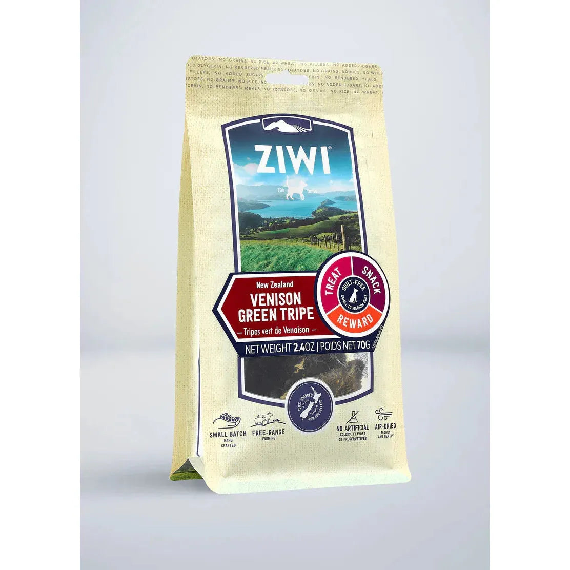 ZIWI Dog Treats Venison Green Tripe 70g