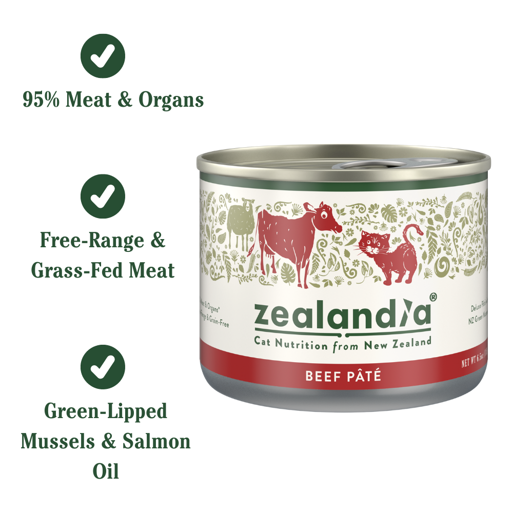 ZEALANDIA Beef Pate Cat Wet Food