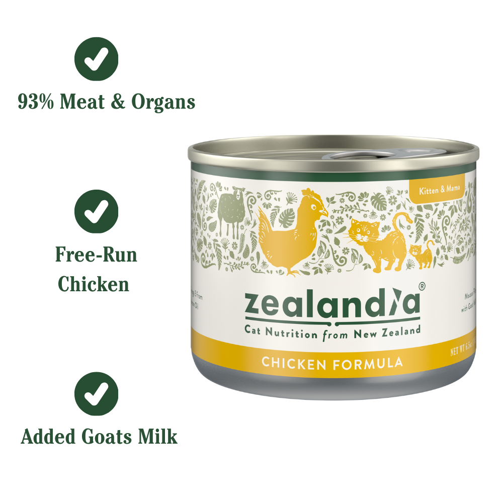 ZEALANDIA Mousse Pate Chicken Formula Kitten & Mama