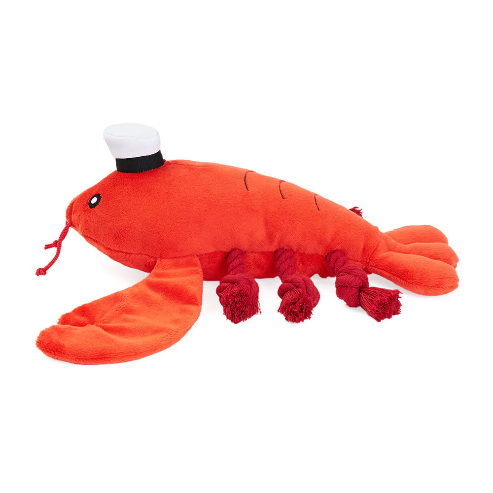 Zippypaws Plush Toys For Dog Playful Pal – Luca the Lobster