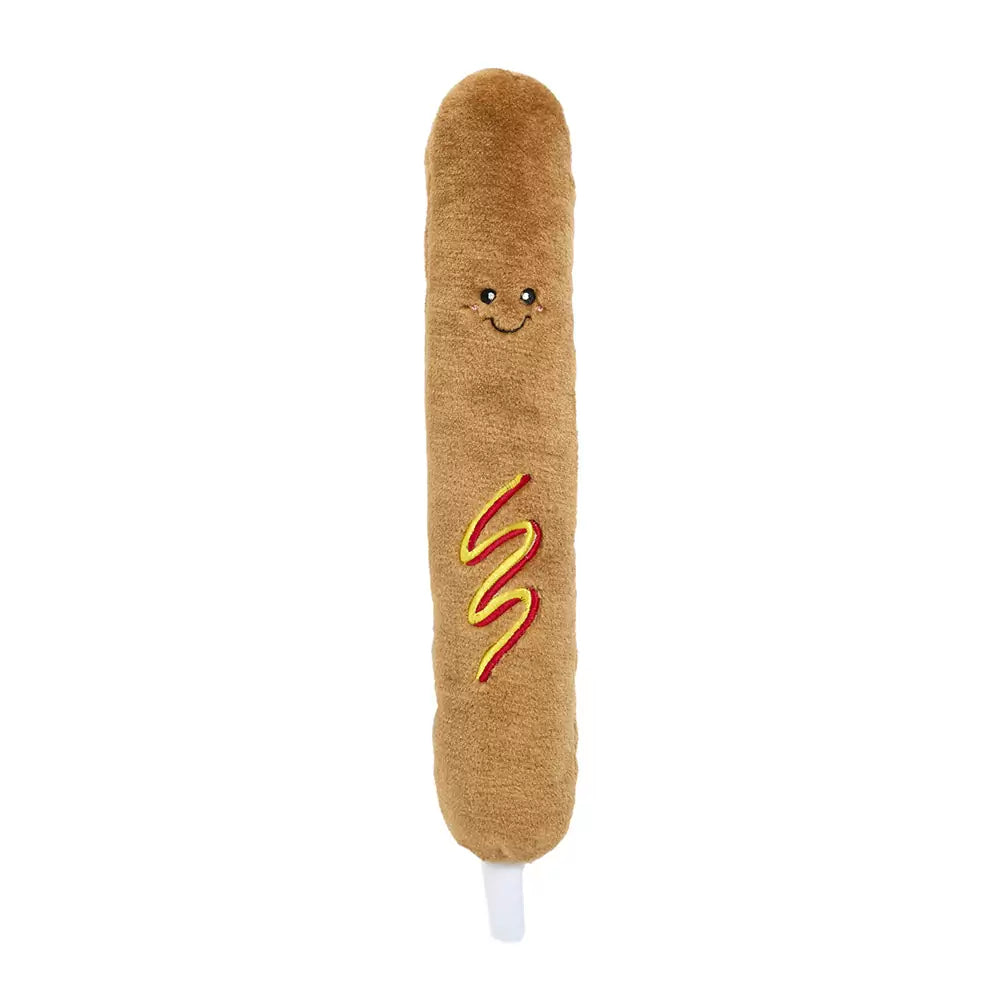 Zippypaws Plush Toys For Dog Jigglerz® – Corn Dog