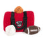 Zippypaws Plush Toys For Dog Zippy Burrow® – Red Gym Bag