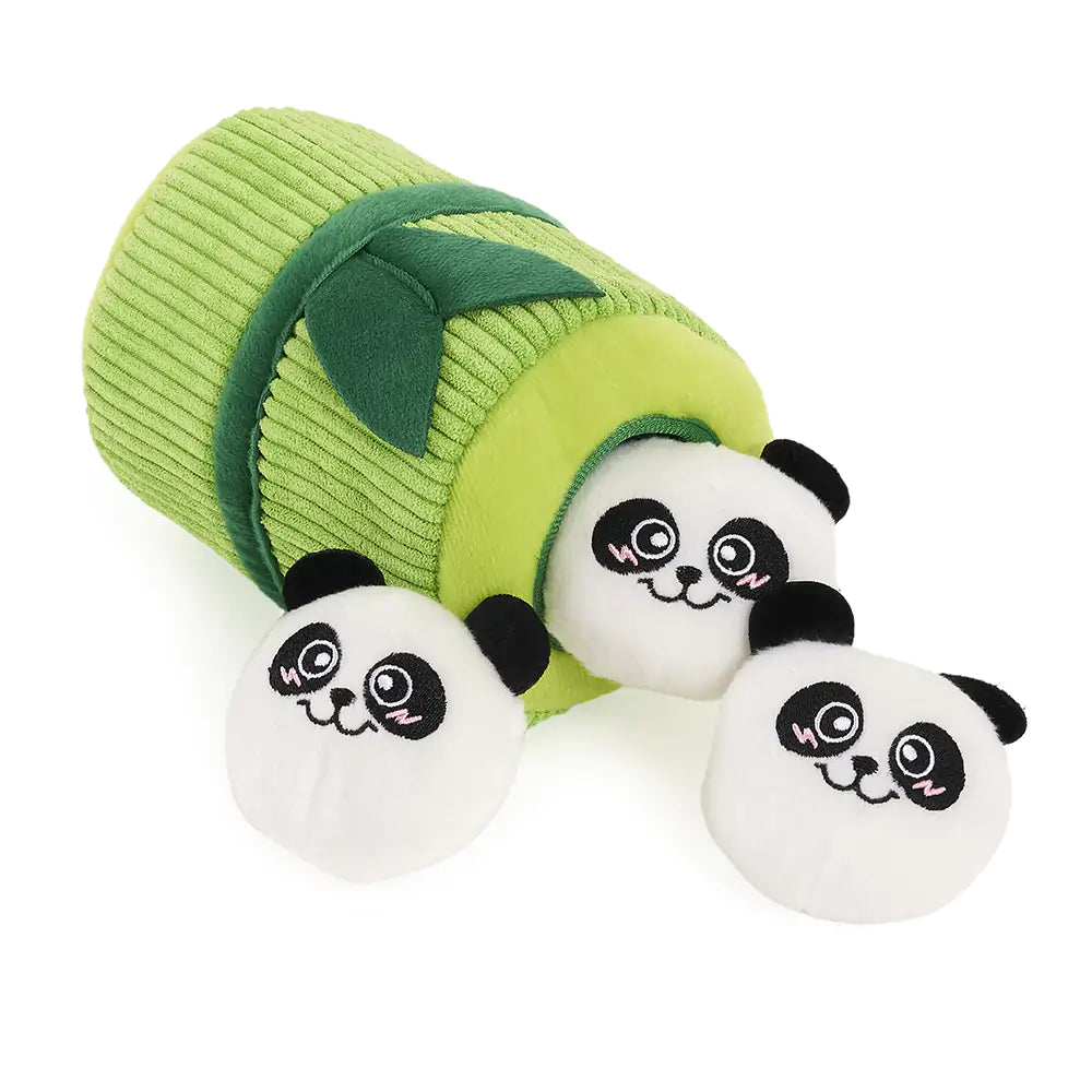 Zippypaws Plush Toys For Dog Zippy Burrow® – Pandas in Bamboo